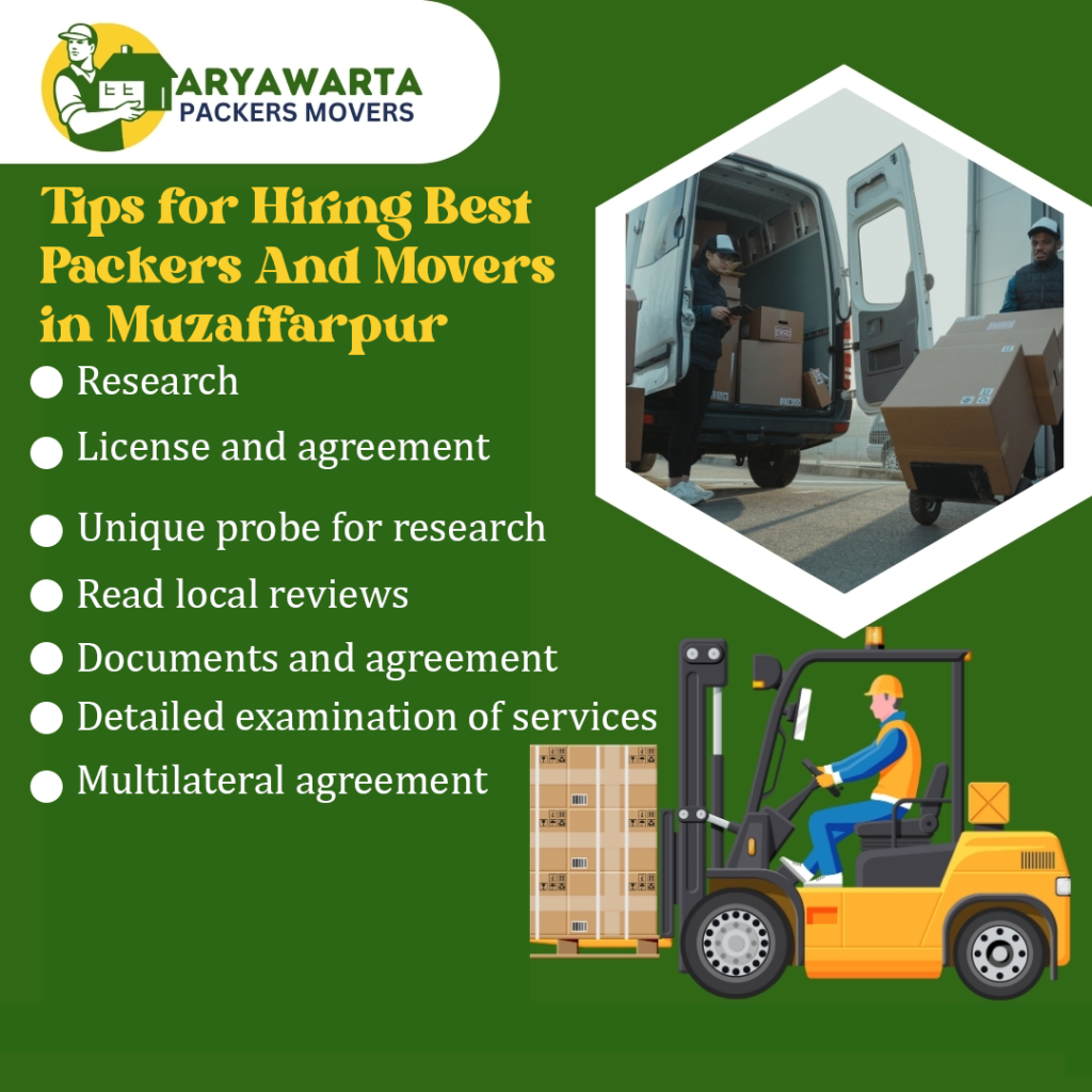 best packers and movers in muzaffarpur