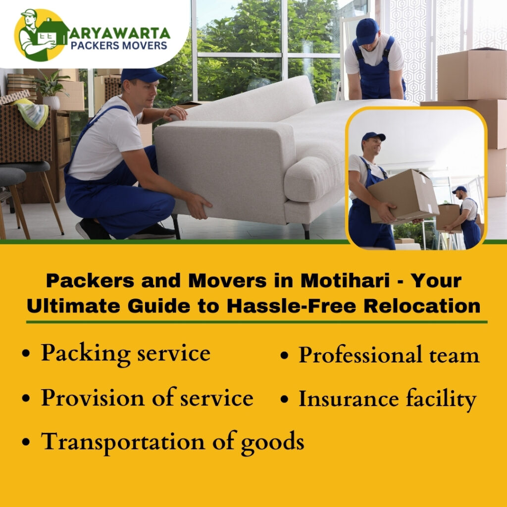 packers and movers in motihari